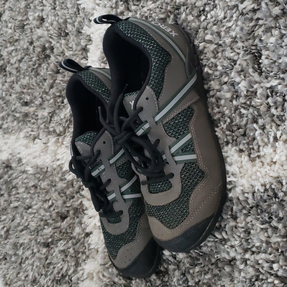 Xero Green & Gray Women's Hiking Shoes